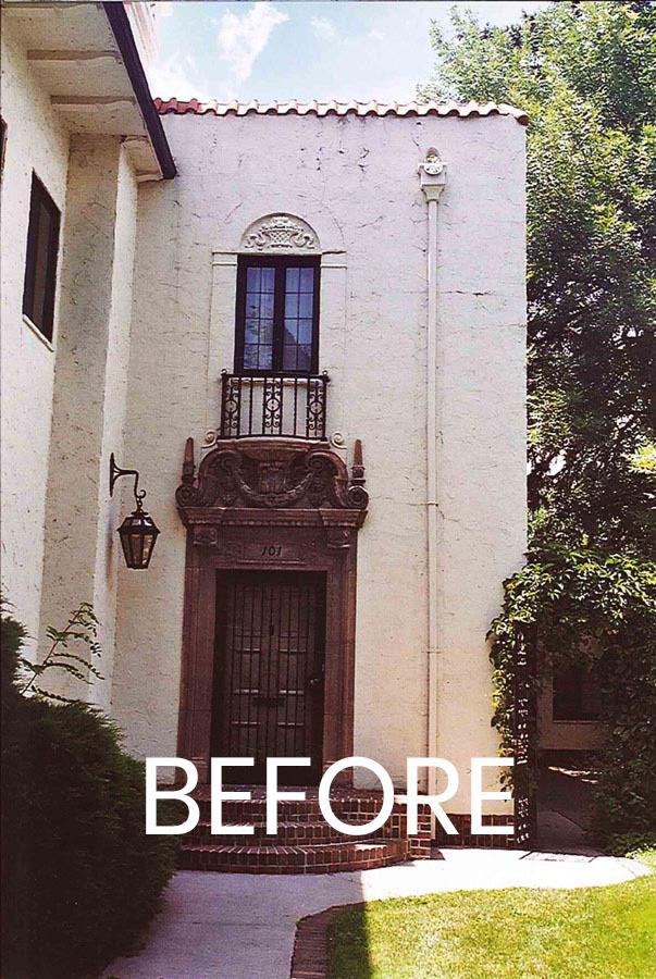 Renaissance Landmark – Exterior Door Before